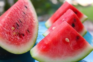 watermelon mint salad